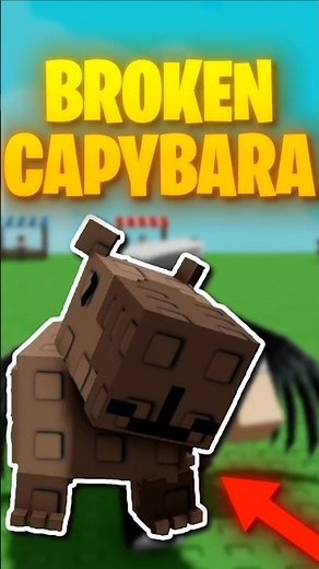 THE CAPYBARA Is BROKEN In GROW A GARDEN! #growagarden #roblox