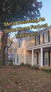 Metal Detecting An 1800s Home For Lost Treasures! #metaldetecting | RelicRiley