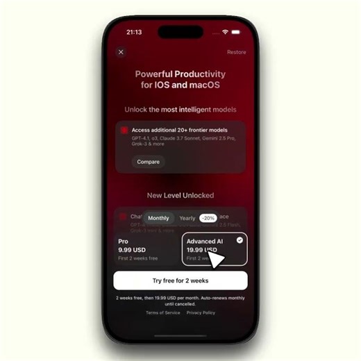 Raycast Paywall Screen Animation ✦ React Native ✦ makeitanimated.dev