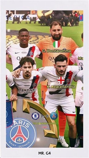 Fifa Club World Cup 2025 - Final - Chelsea vs Paris Saint-Germain Squad #chelsea #psg #clubworldcup