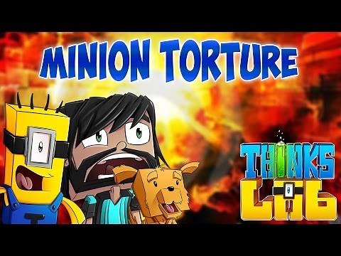 MINION TORTURE CHAMBER! | Minecraft Mods : Think's Lab [Minecraft Roleplay]