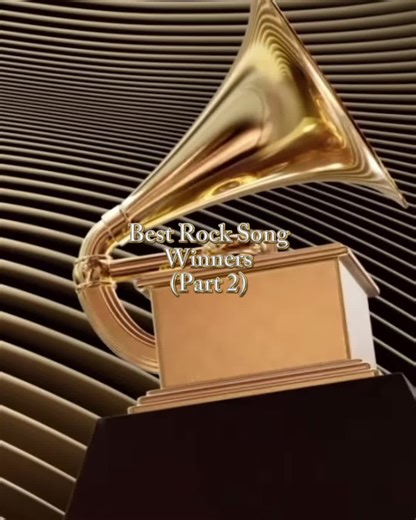 Best Rock Song Winners (Part 2) #music #grammys