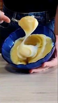 ONLY 2 INGREDIENTS! White brigadeiro (Brazilian chocolate fudge) to eat with a spoon.