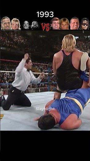 Team Hart vs Team Michaels 1993 Match Edit 🔥