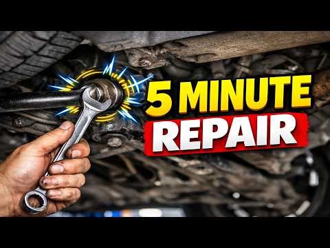 The REAL Reason Your Sway Bar is Noisy & How to Fix It