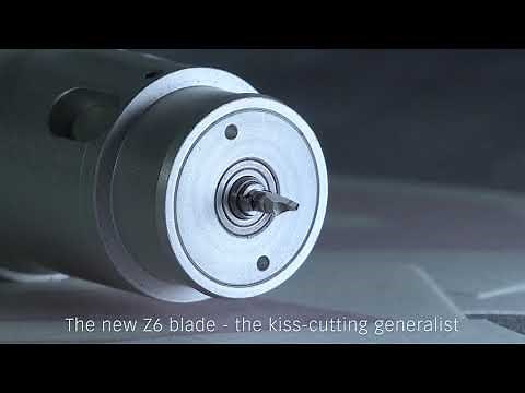 Zünd new kiss-cutting blades Z6 and Z7