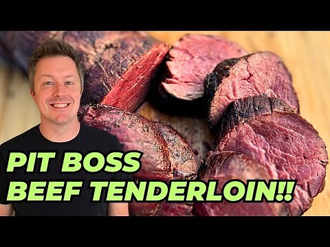 Smoked BEEF TENDERLOIN on a PIT BOSS! | Pellet Grill Beef Tenderloin Reverse Seared