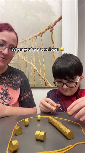 We love this game! Great way to settle arguments! #magnetgame #magnets #gamenight #funwithkids