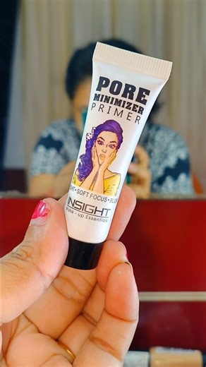 🤯90/- Rs, Insight pore minimizer primer #productreview #review #makeup #primer #youtubeshorts