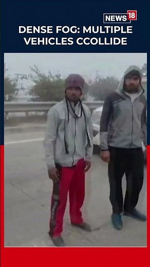 Multiple Vehicles Collided On The Eastern Peripheral Highway Earlier Today Due To Dense Fog | N18S