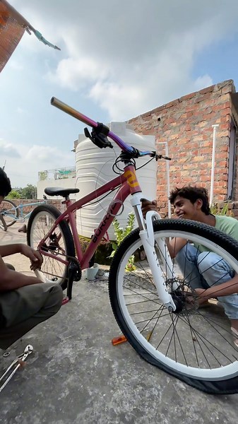 Finally Cycle Build Ho Gaya ￼| 🤬🤬| #shorts #trending #viralvideo #vlog #cycle #build #modified