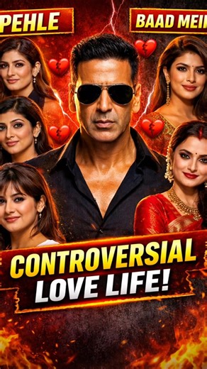 Akshay Kumar Ki Controversial Love Life | Bollywood Facts | #shorts
