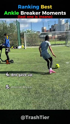 Ranking Best Career Ending Ankle Breaker Ever! 💀😱 #football #shorts #funny