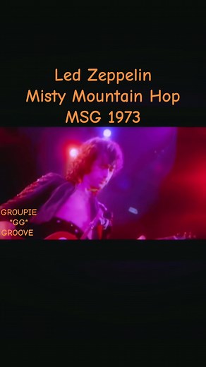 Led Zeppelin's Misty Mountain Hop Live at MSG 1973