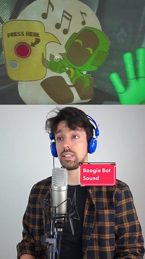Boogie Bot Voice Impression from Poppy Playtime - Fan Art Showcase
