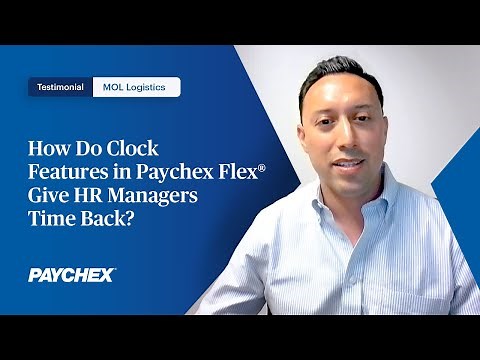 How Do Clock Features in Paychex Flex® Give HR Managers Time Back?
