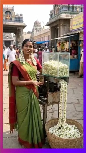 Modern Invention: This AI-Assisted Flower Tying Machine is Revolutionizing the Market! 🌸⚙️