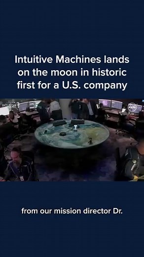 Intuitive Machines IM-1 mission reached the moon’s surface on Thursday evening, in the first American lunar landing since the Apollo era. https://cnb.cx/4bQ5SFo | CNBC