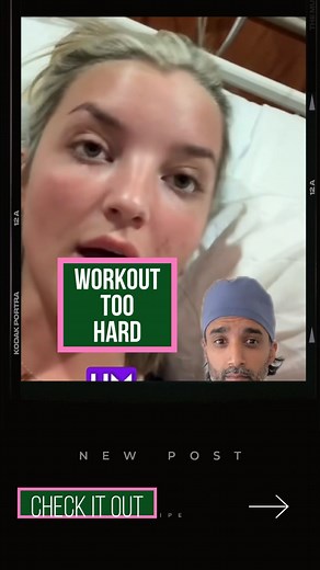 Don’t workout too hard… #kidneyfailure #kidney #workout #workoutwarning #marathontraining | Zain Hasan