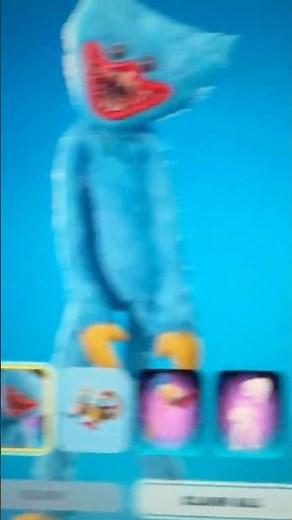 Huggy Wuggy Fortnite Skin Showcase!