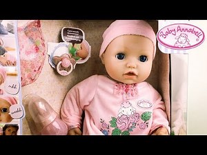 NEW Baby Annabell Doll Unboxing and Play
