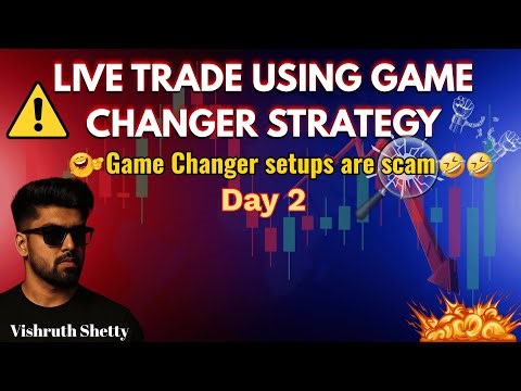 Trading with Gamechanger Setup LIVE – Truth Revealed. Day 2