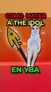 This is the best way to defeat The Idol in YBA 🐈