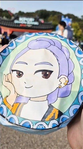 Jumbo DIY💛 rumi paper Squishy Crafts #paperdiy #kpopdemonhunters #에버랜드 #케데헌 #everland #huntrix #art