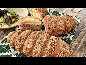3 seeded Turkish Cypriot bread