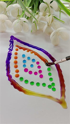 Colour drops mixing Rangoli | #funny #comedy #drawing #colors