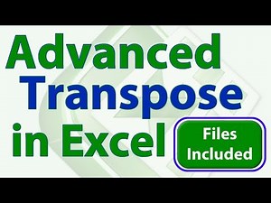 Transpose Every X Number of Rows in Excel with a Macro - Advanced Transpose Technique
