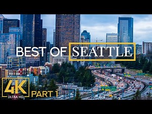 Best of Seattle from Urban Life Channel in 4K UHD - Bright Music & City Background Video - Part 1