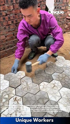 Laying Hexagonal Pavers: Creating a Geometric Patio Design