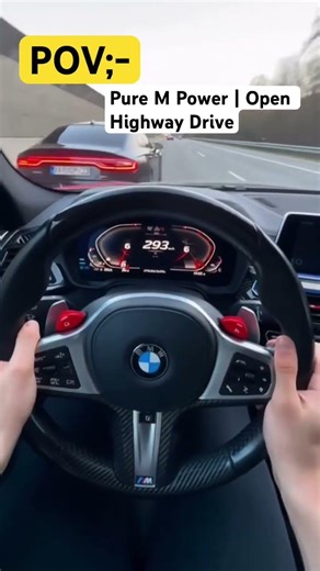 BMW M Power on the Open Road 🔥 #viral #speed#viralvideos #viralnow #viralreels #reels #newreel