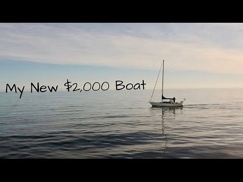 Boat Tour of my $2,000 Long Distance Sailboat