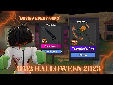 MM2 HALLOWEEN 2023, buying *ALL* items 🎃