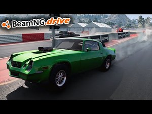 I BUILD THE FASTEST DRAG CAR IN THE WORLD!!! (KINDA) - BeamNG.drive MP