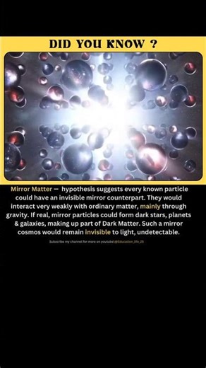 Mirror Universe Theory: Could a Hidden Cosmos Exist Beside Ours?