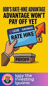 UOB’s Rate-Hike Advantage Won’t Pay Off Yet