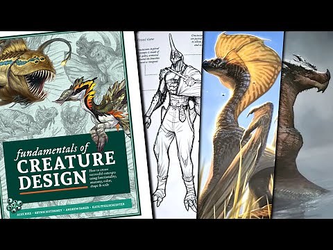 Fundamentals of Creature Design: Functionality, Anatomy, Color, Shape & Scale book preview 3dtotal