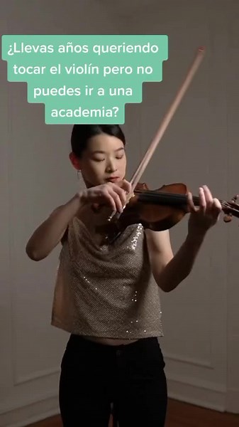 Aprende a tocar el violín desde casa y a tu ritmo