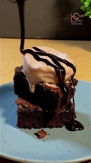 Brownie Chocolate Ice-Cream #food #viral #trend #trending #fyp #cooking #icecream #chocolate
