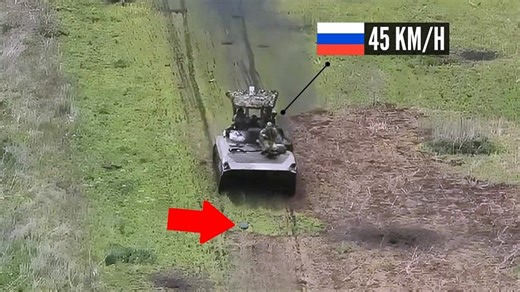 2K views · 54 reactions | RUSSIAN BMP CHARGES FORWARD… THEN HITS A MINE  | Military Update | Facebook