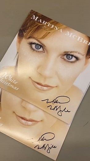 My 'White Christmas' vinyl officially begins to ship TODAY! ❄️ I'm so excited to bring you this collection on vinyl to enjoy with your family and friends this holiday season. There's nothing like spending Christmas morning listening to a record on a record player. I spent an afternoon autographing them for you! You can purchase the black autographed version on my website or the snowy white exclusively on Walmart! Tap the product icon or visit my website to shop! https://martinamcbride.lnk.to/Whi