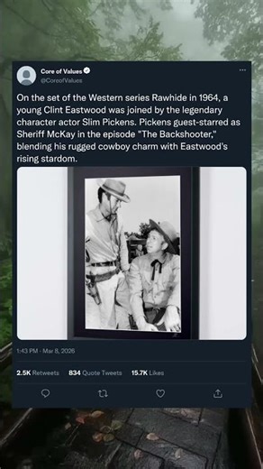 Behind the Scenes With Clint Eastwood & Slim Pickens – Rawhide (1964)#ClintEastwood #SlimPickens