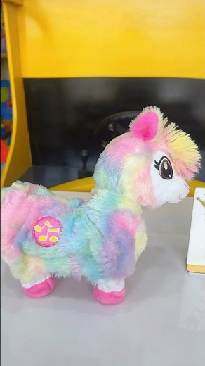 Pet Alive Rainbow Bonnie The Booty Shakin Llama Battery Operated Dancing Robot Toy by ZURU.