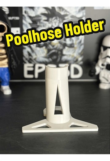 3D Printed Pool Hose Support Bracket for Intex Pools