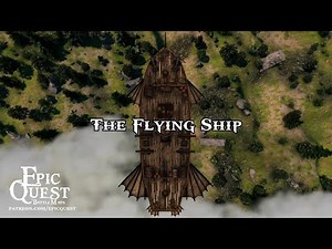 The Flying Ship - Animated maps for roleplaying and tabletop miniature games / D&D / Epic Quest.