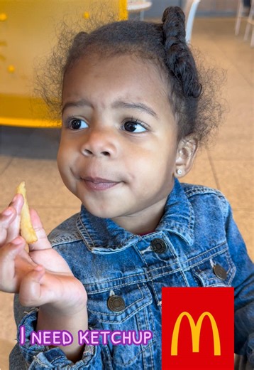 Road trip to Texas and we had to stop at one of the McDonald’s off the interstate. Why did she imitate the employee calling orders like this? 😂 😂 🍟 Just 2 years old and this was our first long drive with her. #fyp #toddlersoftiktok #citygirlcountryheart #funnyvideos #mcdonalds