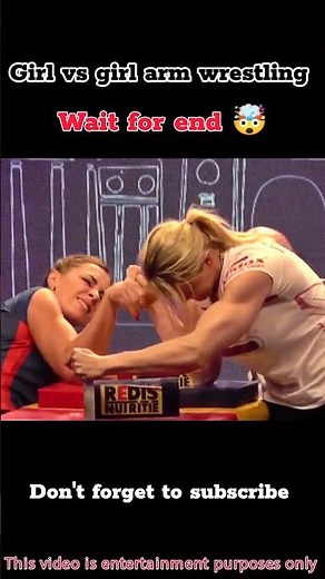 🔥 No Mercy Battle 😳 Girls Arm Wrestling Clash! #competition #armwrestling #battle
